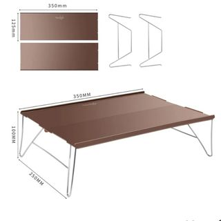 ✨人気商品✨キャンプ テーブル 超軽量 アウトドア テーブル アルミ 折りたたみ(テーブル/チェア)
