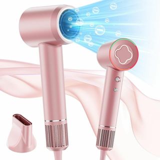 ドライヤー 速乾 2億 高濃度マイナスイオン 2.4m³/min 四つ葉クローバ(ドライヤー)