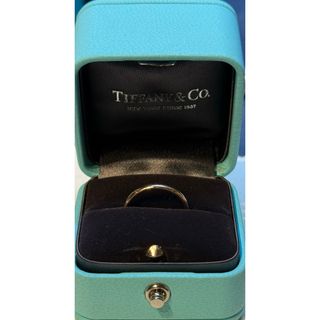 Tiffany & Co. - ティファニー 美品 ナロー リング ブラック Tiffany & Co. - ティファニー 美品 ナロー リング ブラック