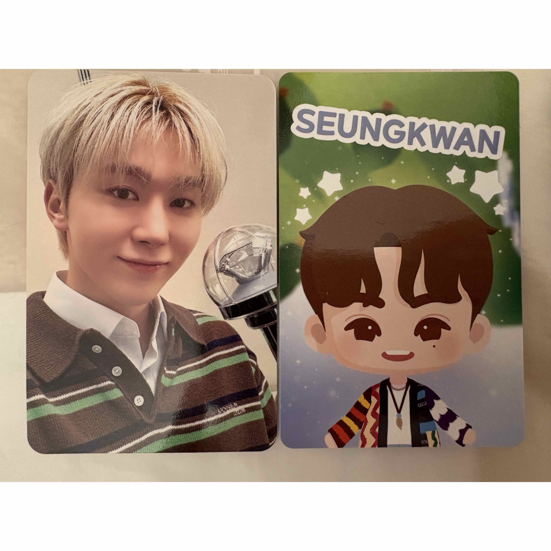 SEVENTEEN(セブンティーン)のSEVENTEEN セブチ CARATLAND CARATZONE トレカ エンタメ/ホビーのタレントグッズ(アイドルグッズ)の商品写真