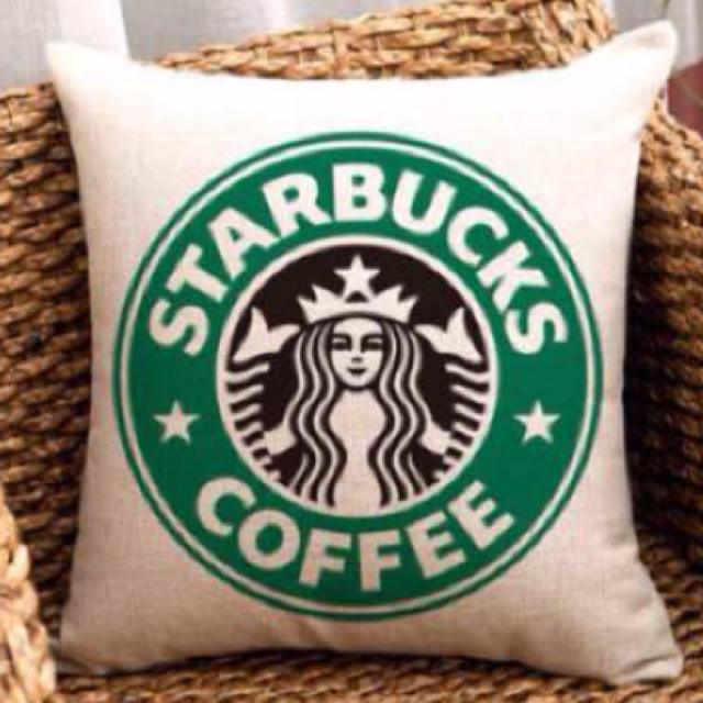 Starbucks Coffee(スターバックスコーヒー)のhiko様専用 スターバックス クッションカバー2枚 インテリア/住まい/日用品のインテリア小物(クッションカバー)の商品写真