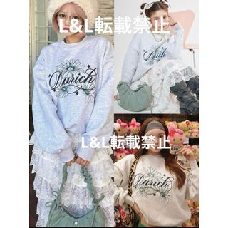 Darich - ダーリッチ darich フラワーエンブロイダリービッグ Darich - ダーリッチ darich フラワーエンブロイダリービッグ