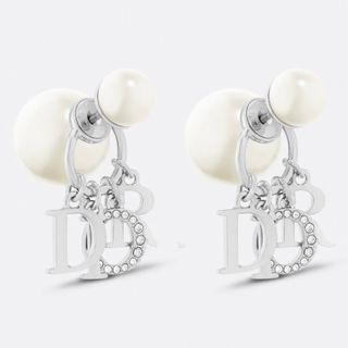 Christian Dior - 【稀少/美品】 Dior ピアス D金具 ライン Christian Dior - 【稀少/美品】 Dior ピアス D金具 ライン