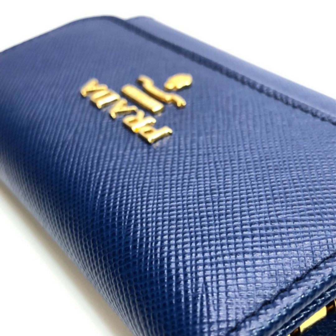 PRADA - 未使用級✨箱付 プラダ サフィアーノレザー 6連キー PRADA - 未使用級✨箱付 プラダ サフィアーノレザー 6連キー