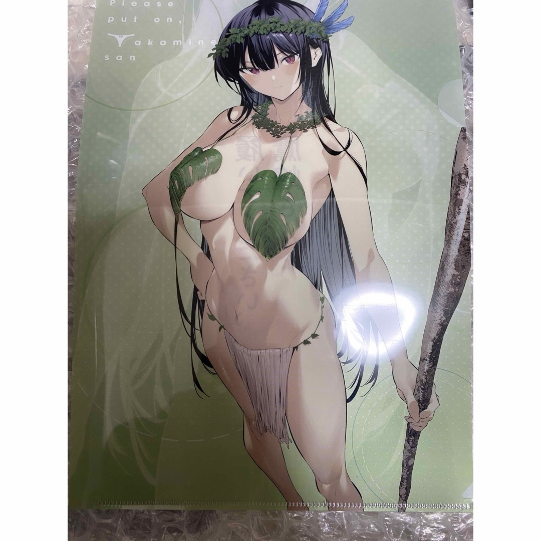 履いてください、鷹峰さん 10巻 A4 クリアファイル メロンブックス エンタメ/ホビーのアニメグッズ(クリアファイル)の商品写真