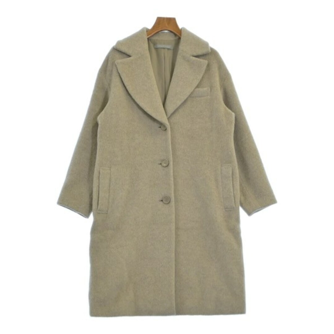 Theory luxe - theory luxe チェスターコート 38(M位) ベージュ Theory luxe - theory luxe チェスターコート 38(M位) ベージュ