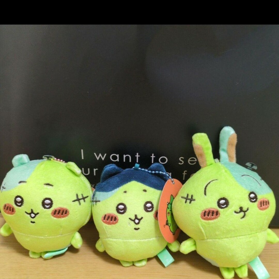 ちいかわ ゾンビ マスコット 3個セット新品、未使用 エンタメ/ホビーのおもちゃ/ぬいぐるみ(ぬいぐるみ)の商品写真