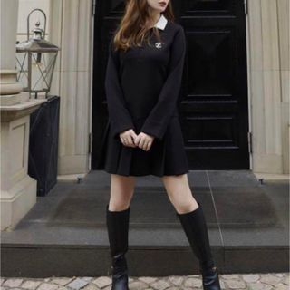 Her lip to - Gabriel Tweed Mini Dressの通販 by aya's shop Her lip to - Gabriel Tweed Mini Dressの通販 by aya's shop