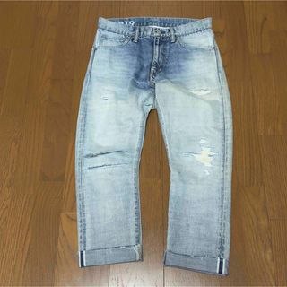 VISVIM - 24aw 新品 VISVIM ダメージ加工 デニム パンツ W34 L30 VISVIM - 24aw 新品 VISVIM ダメージ加工 デニム パンツ W34 L30