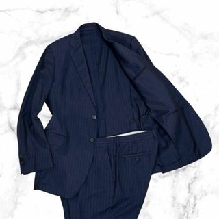 CANTARELLI/カンタレリ スーツセットアップ 52 ネイビー CANTARELLI/カンタレリ スーツセットアップ 52 ネイビー