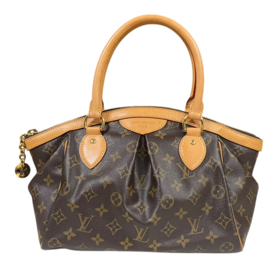 LOUIS VUITTON - ルイヴィトン ティヴォリPM モノグラム ハンドバッグ モノグラムキャンバス M40143 ブラウン レディース LOUIS VUITTON  中古