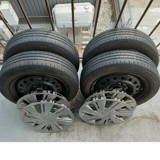 BRIDGESTONE - ㉚軽トラ・箱バン用の新品ゴツゴツタイヤと中古美 BRIDGESTONE - ㉚軽トラ・箱バン用の新品ゴツゴツタイヤと中古美
