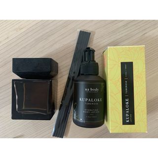 ザボディショップ(THE BODY SHOP)のuabody ウアボディセット　ディフューザー　ボディローション(ボディローション/ミルク)