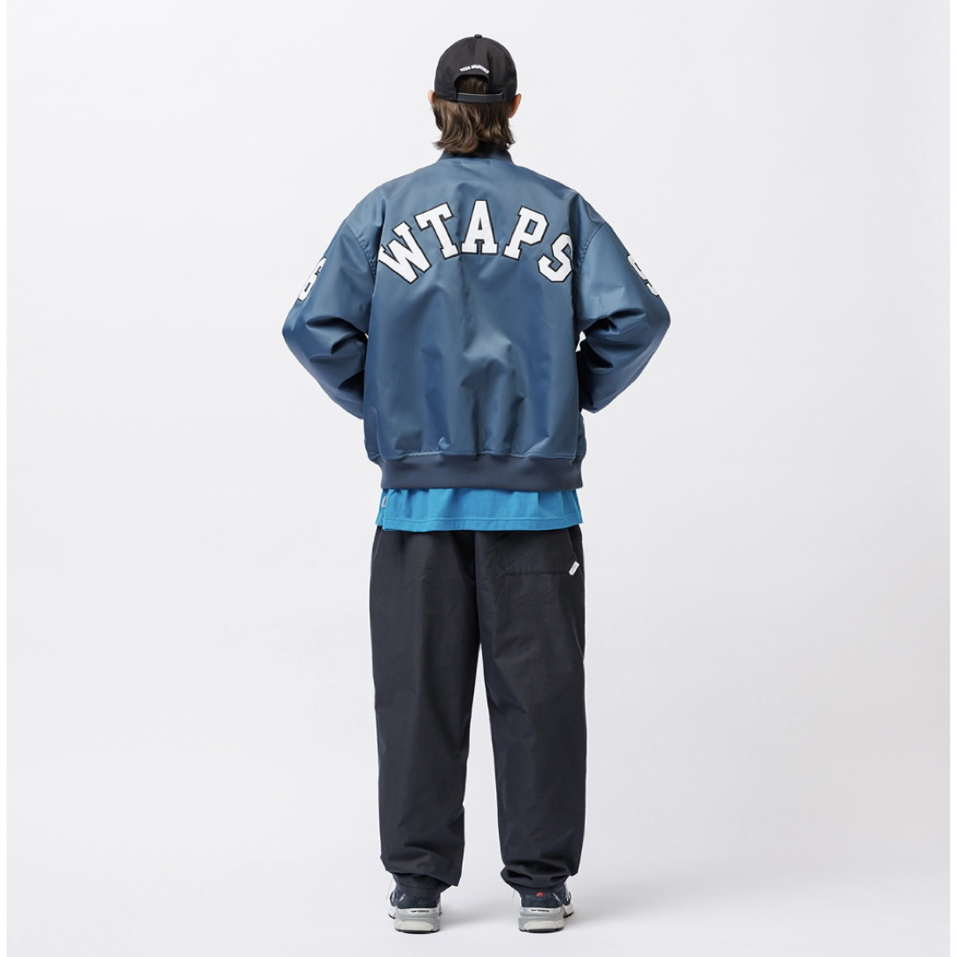 W)taps - XL WTAPS Team Jacket Nylon Twill Tealの通販 by W)taps - XL WTAPS Team Jacket Nylon Twill Tealの通販 by