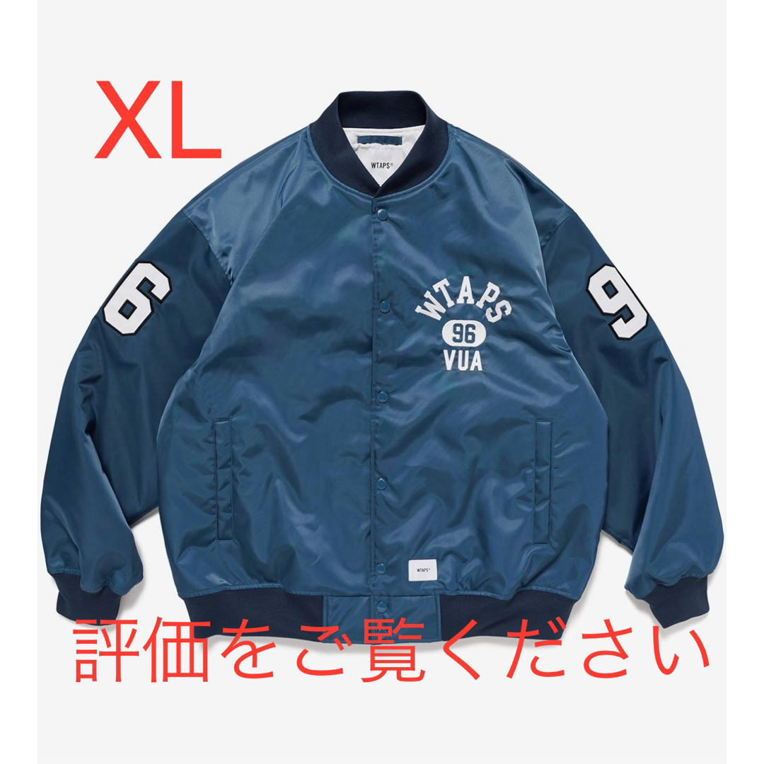 W)taps - XL WTAPS Team Jacket Nylon Twill Tealの通販 by W)taps - XL WTAPS Team Jacket Nylon Twill Tealの通販 by
