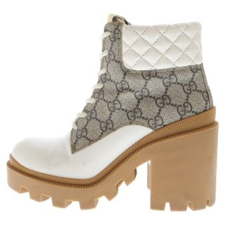 GUCCI - 【定価18万円】美品 グッチ 厚底 ブーツ マーモント GUCCI - 【定価18万円】美品 グッチ 厚底 ブーツ マーモント