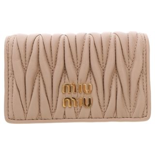 MIU MIU - miumiu パスケース カードケース ハート MIU MIU - miumiu パスケース カードケース ハート