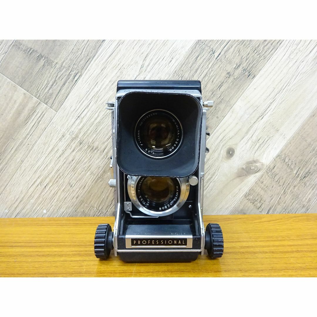 藤337/ MAMIYA C33 フィルムカメラ 二眼レフ