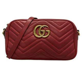 GUCCI - 極美品 GUCCI GGマーモント ショルダーバッグ ベージュ GUCCI - 極美品 GUCCI GGマーモント ショルダーバッグ ベージュ