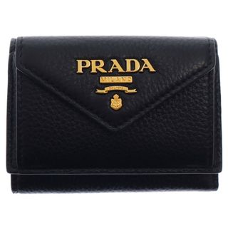PRADA - プラダ PRADA 財布 メンズ 三つ折り ミニウォレット PRADA - プラダ PRADA 財布 メンズ 三つ折り ミニウォレット