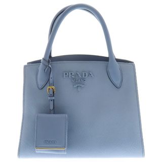 PRADA - PRADA カナパ 2WAY ショルダーバッグ キャンバス 牛柄 PRADA - PRADA カナパ 2WAY ショルダーバッグ キャンバス 牛柄
