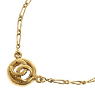 シャネル(CHANEL)のCHANEL シャネル ココマーク ネックレス ゴールド GP 1982 ヴィンテージ ペンダント(ネックレス)