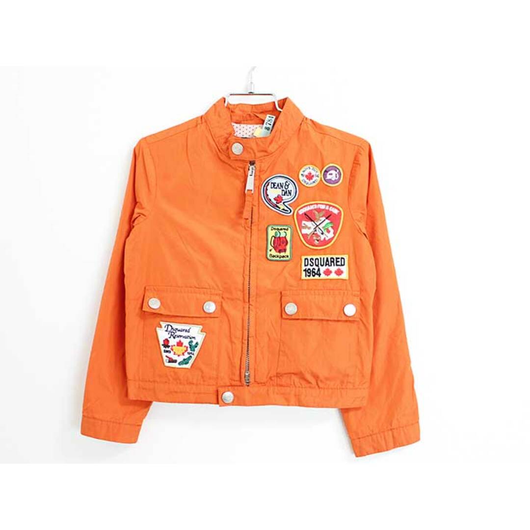 DSQUARED2 - ディースクエアード ブルゾン 115cm キッズ 男児 オレンジ 【中古】 【新入荷!】 〓