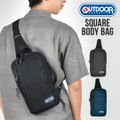 ボディバッグ OUTDOOR PRODUCTS アウトドア プロダクツ 22469080 メンズ ブランド 斜めがけバッグ 肩掛けバッグ ワンショルダーバッグ ボディバック スクエア型 縦型 大きめ 軽い 黒 ブラック 30.ネイビー