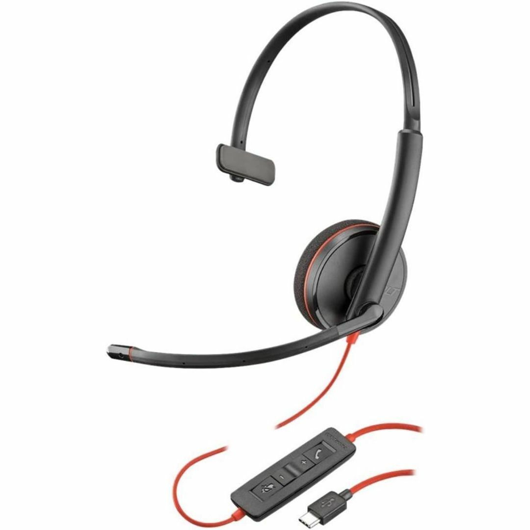 Poly(旧モデル) 有線ヘッドセット Blackwire 3210 USB-C
