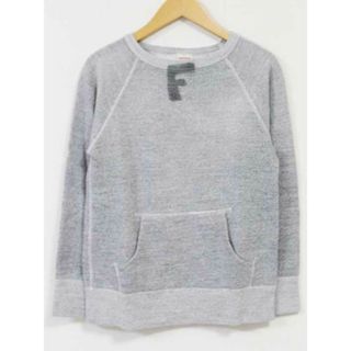 デニムアンドダンガリー ステンシルスウェットプルオーバー 01 レディース グレー【中古】【新入荷】 ☆(Tシャツ(半袖/袖なし))