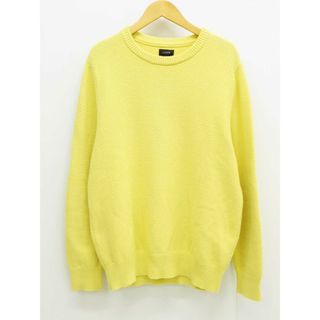 J.Crew - ジェイクルー コットンニット S メンズ イエロー【中古 J.Crew - ジェイクルー コットンニット S メンズ イエロー【中古