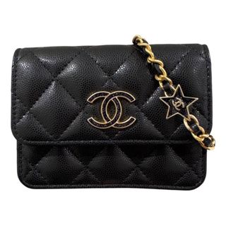 CHANEL(ボディバッグ/ウエストポーチ ・ ブラック/黒色系)の CHANEL(ボディバッグ/ウエストポーチ ・ ブラック/黒色系)の