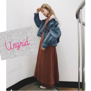 アングリッド(Ungrid)のUngrid テラコッタ ノースリーブ ロングワンピース C(ロングワンピース/マキシワンピース)