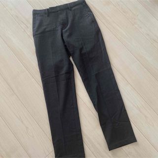 UNIQLO - ユニクロ 感動パンツ 82×76 ウールライク ネイビーの UNIQLO - ユニクロ 感動パンツ 82×76 ウールライク ネイビーの