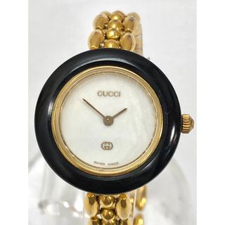 GUCCI - GUCCI(グッチ) 腕時計 - 3001L レディース ゴールドの GUCCI - GUCCI(グッチ) 腕時計 - 3001L レディース ゴールドの