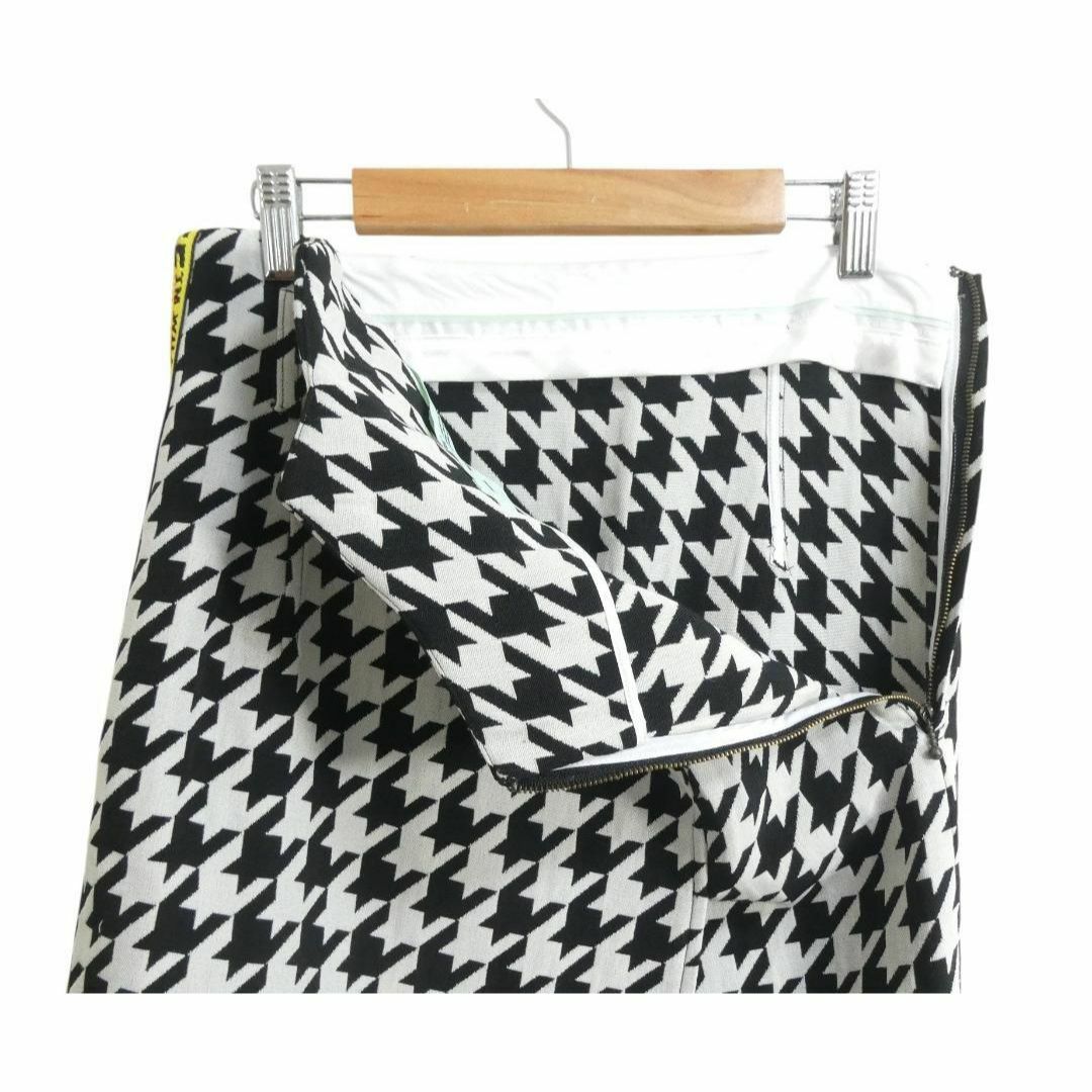 Off-White - 極美品 オフホワイト サイドライン 千鳥格子柄 Off-White - 極美品 オフホワイト サイドライン 千鳥格子柄