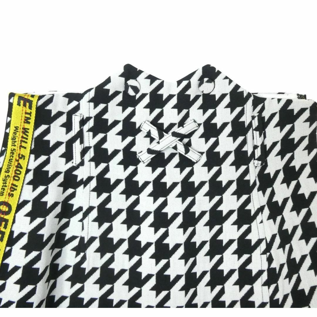Off-White - 極美品 オフホワイト サイドライン 千鳥格子柄 Off-White - 極美品 オフホワイト サイドライン 千鳥格子柄