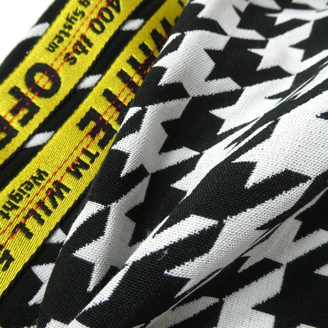 Off-White - 極美品 オフホワイト サイドライン 千鳥格子柄 Off-White - 極美品 オフホワイト サイドライン 千鳥格子柄