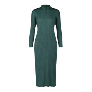 PLEATS PLEASE ISSEY MIYAKE(ワンピース ・ ブルー・ネイビー PLEATS PLEASE ISSEY MIYAKE(ワンピース ・ ブルー・ネイビー