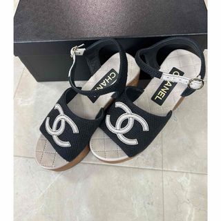 CHANEL - 美品 訳アリ CHANEL ココマーク スパンコール CHANEL - 美品 訳アリ CHANEL ココマーク スパンコール