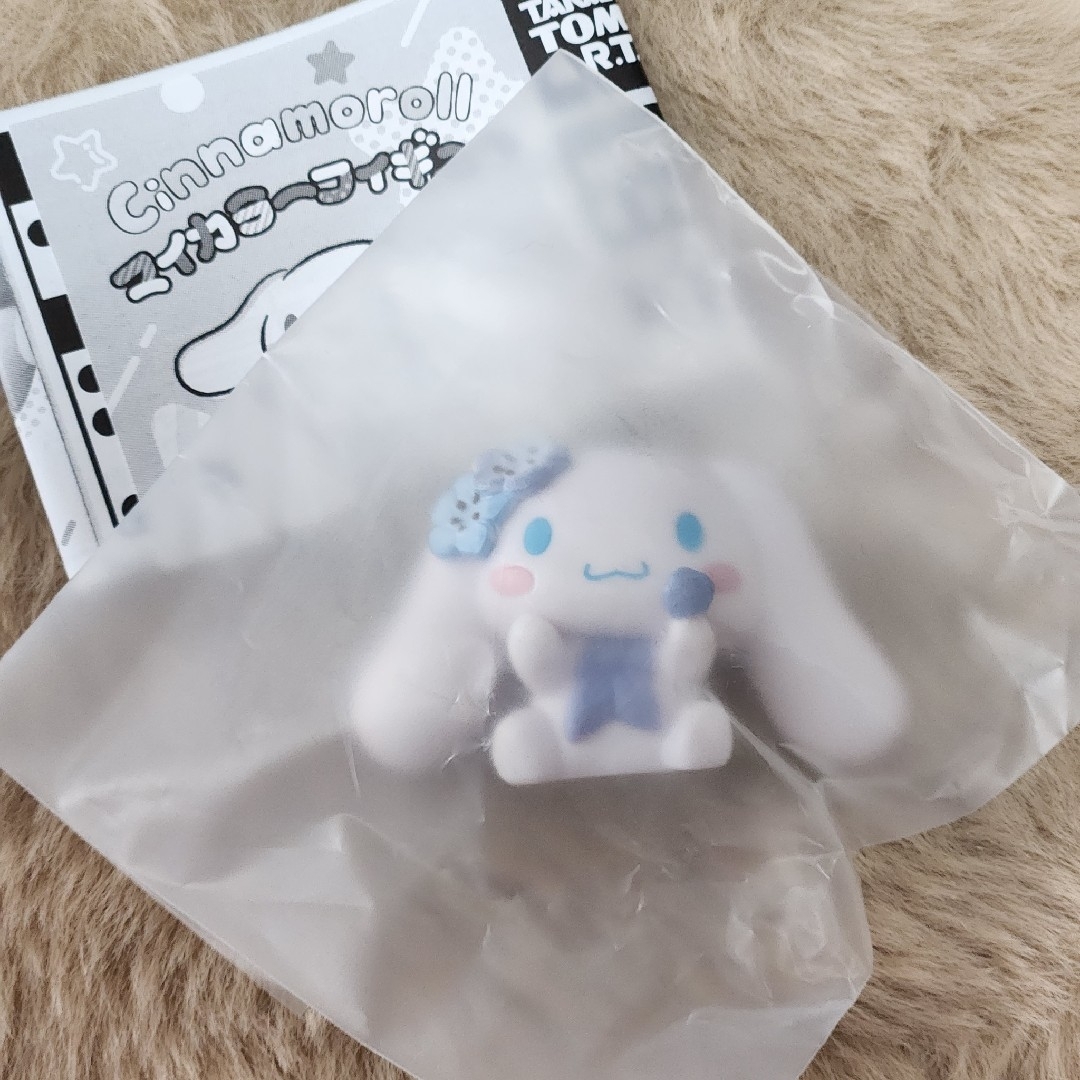 サンリオ(サンリオ)のシナモロールマイカラーフィギュア ネモフィラ サンリオ エンタメ/ホビーのおもちゃ/ぬいぐるみ(キャラクターグッズ)の商品写真