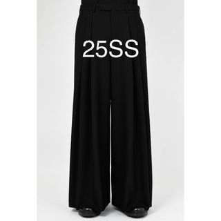 LAD MUSICIAN - LADMUSICIAN 19aw 2TUCK CROPPED WIDESLACKの LAD MUSICIAN - LADMUSICIAN 19aw 2TUCK CROPPED WIDESLACKの