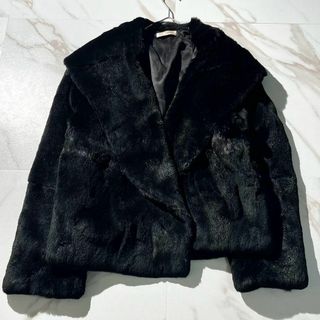 LOEWE - L ロエベ LOEWE 羊革 リアル ムートン ファー ロング LOEWE - L ロエベ LOEWE 羊革 リアル ムートン ファー ロング