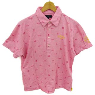 Callaway - Callaway キャロウェイ ポロシャツ XL ベージュ Callaway - Callaway キャロウェイ ポロシャツ XL ベージュ