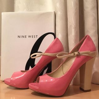 ナインウエスト(NINE WEST)の最終値下げ♡美品 NINE WEST♡オープントゥパンプス♡(ハイヒール/パンプス)