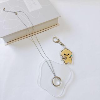 ENHYPEN ニキ　リングネックレスモチーフ　キーホルダー2個セット(アイドルグッズ)