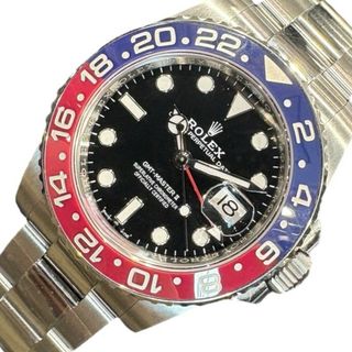 ロレックス(ROLEX)の　ロレックス ROLEX GMTマスター2 126710BLRO SS メンズ 腕時計(その他)