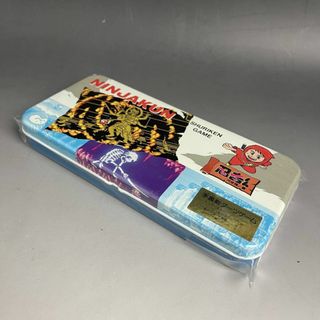 激レア 未使用未開封 忍者くん 手裏剣ダーツゲーム ペンケース 缶ペンケース カ(ペンケース/筆箱)