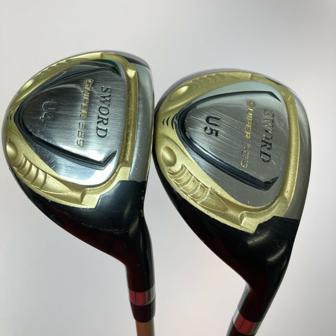 ◎◎SWORD ソード SNIPER 589 4UT 5UT ユーティリティ 2本セット Speeder589 R