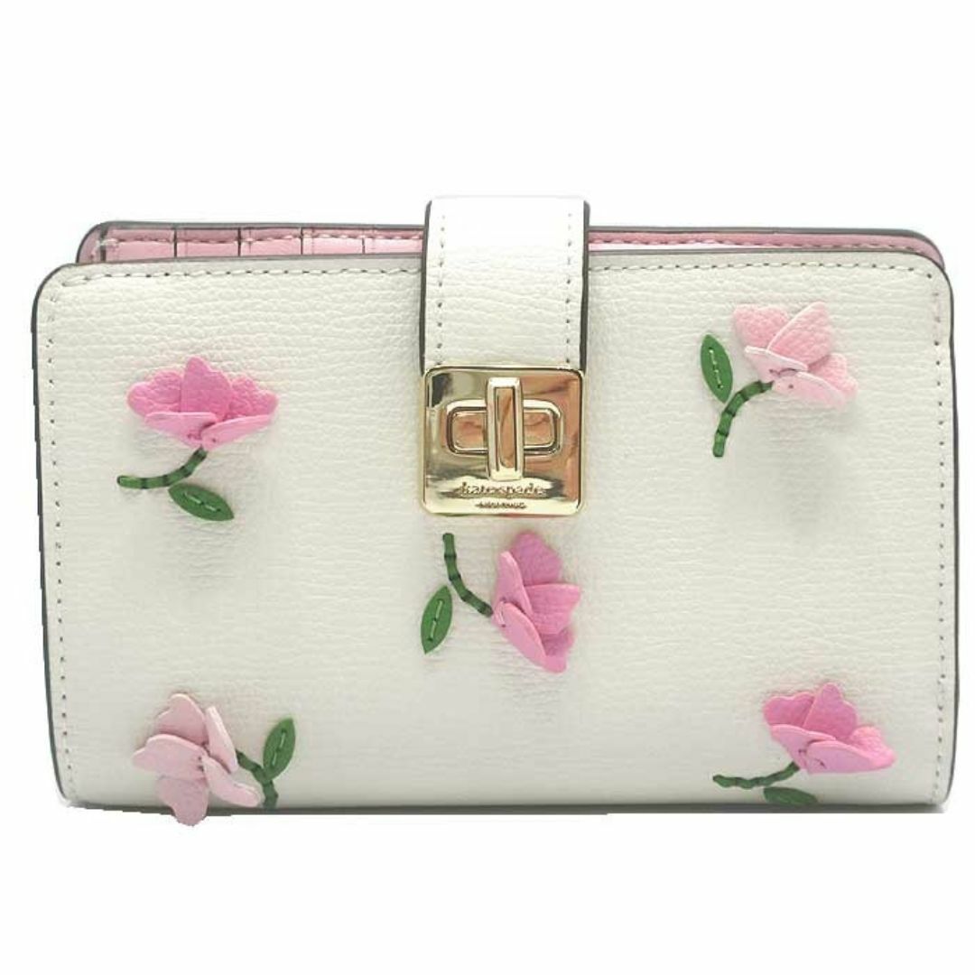 【katespade newyork】フローラル アップリケ ウォレット kate spade NEW YORK - 【新品】ケイトスペード ニューヨーク